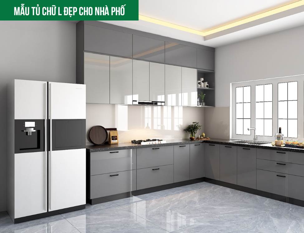 Gợi ý mẫu tủ chữ l đẹp cho nhà phố