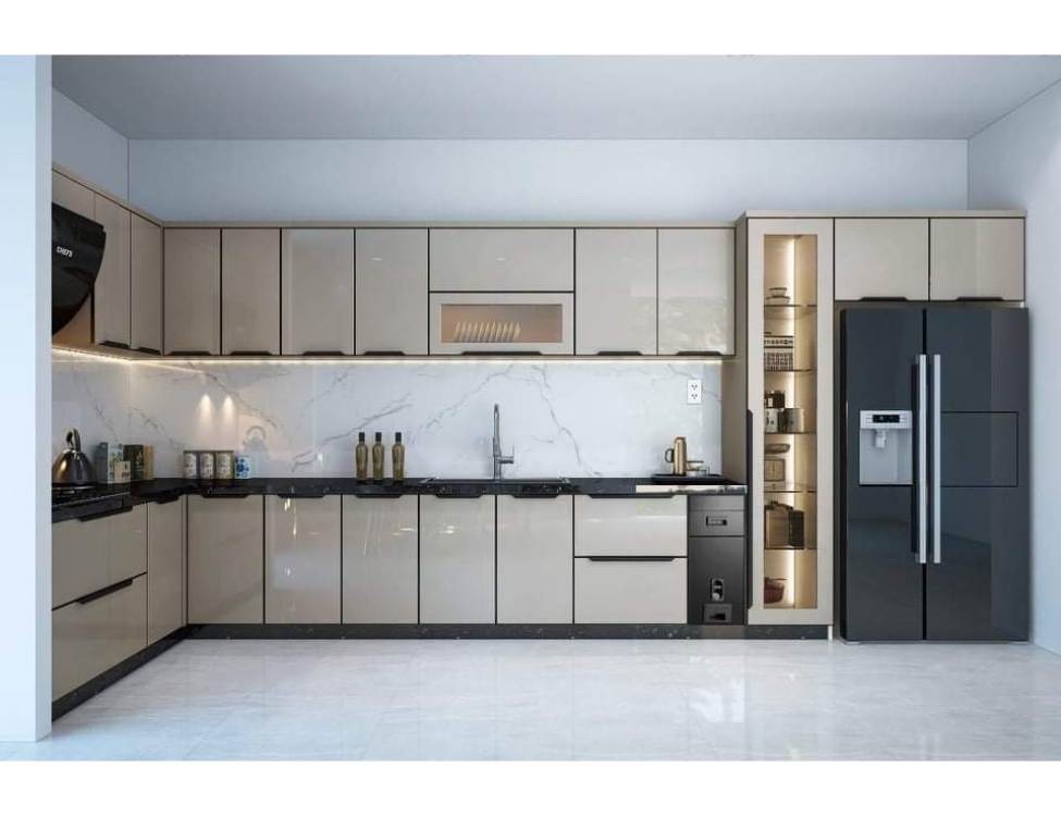 Tủ Bếp Inox Cánh Kính Là Gì?