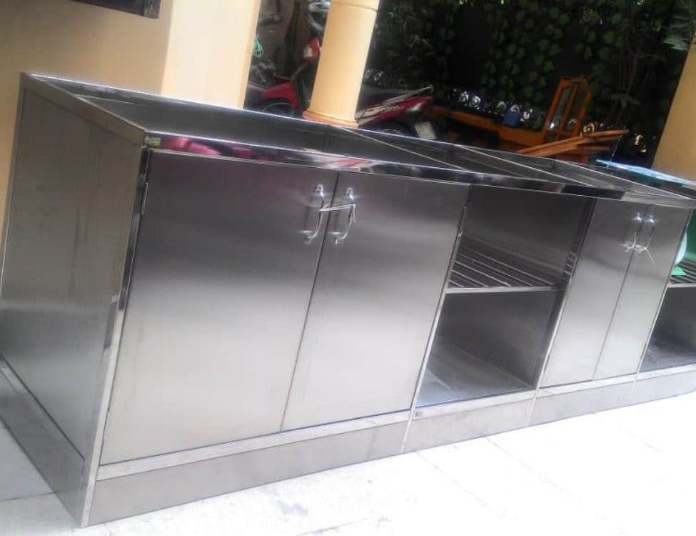 Thùng tủ inox – Khung xương của tủ bếp