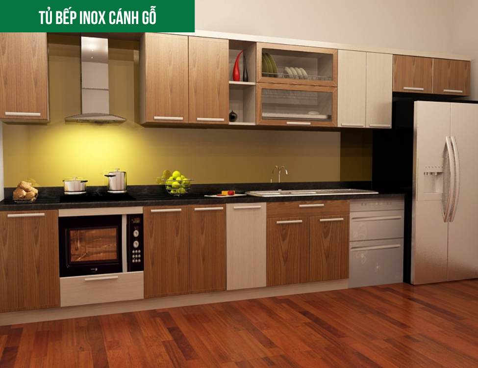 Cánh gỗ công nghiệp và gỗ tự nhiên