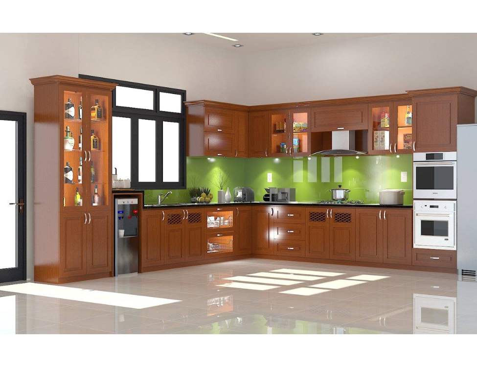 Tủ Bếp Gỗ Căm Xe Có Phải Là Sự Lựa Chọn Dành Cho Bạn
