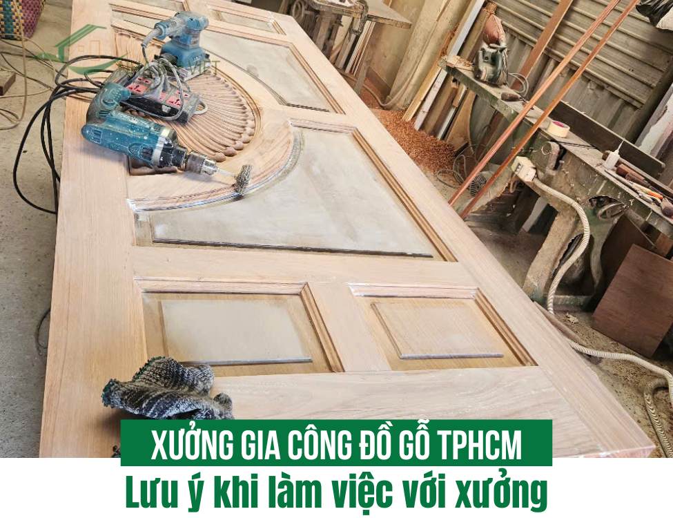 Lưu ý khi làm việc với xưởng gia công đồ gồ TPHCM