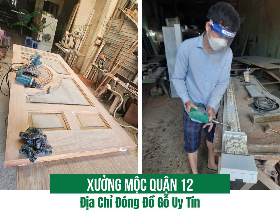 Xưởng Mộc Quận 12 – Địa Chỉ Đóng Đồ Gỗ Uy Tín, Chất Lượng Cao