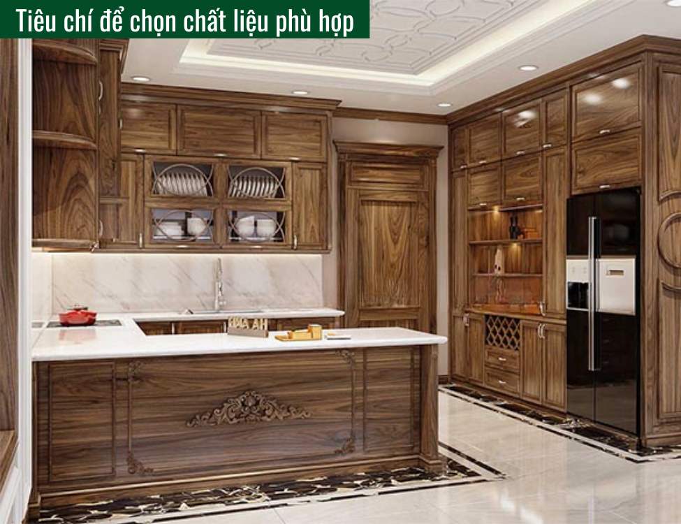 Tiêu chí để chọn chất liệu phù hợp