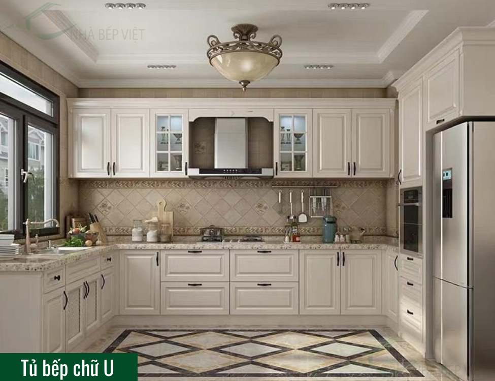 Tủ bếp chữ U