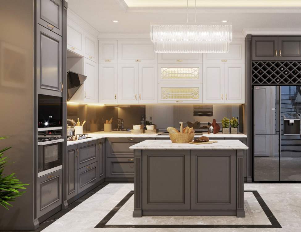 Đặc điểm của tủ bếp hiện đại