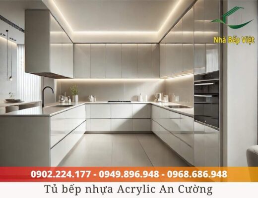 Tủ bếp nhựa An Cường