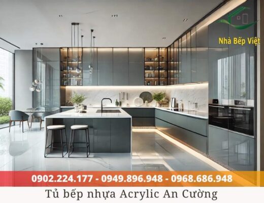 Tủ bếp nhựa An Cường