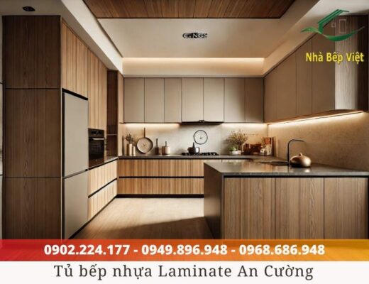 Tủ bếp nhựa An Cường