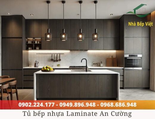 Tủ bếp nhựa An Cường