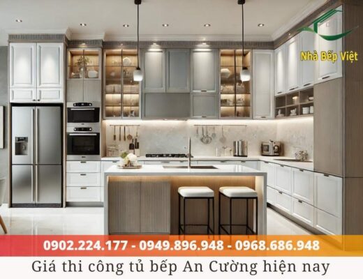 Tủ bếp nhựa An Cường