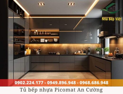 Tủ bếp nhựa An Cường