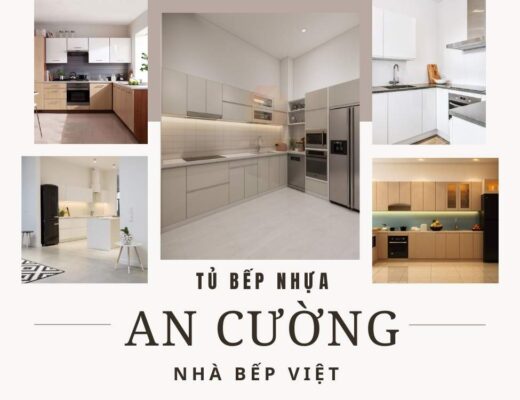 Tủ bếp nhựa An Cường