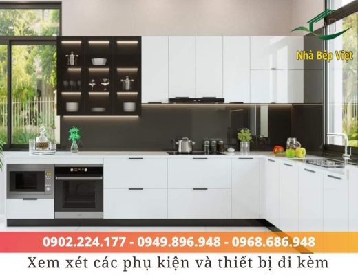 Báo giá dự toán chi phí làm tủ bếp inox