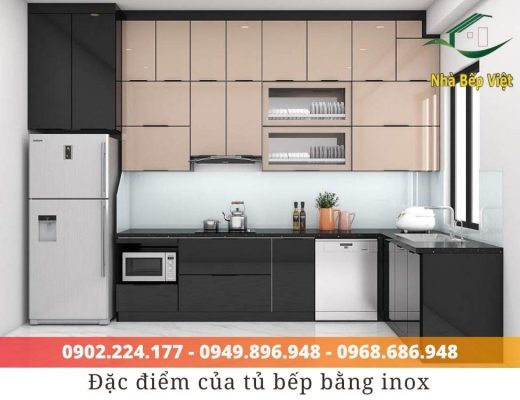 có nên làm tủ bếp bằng inox