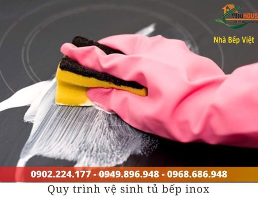 Làm thế nào để vệ sinh và bảo quản tủ bếp inox?