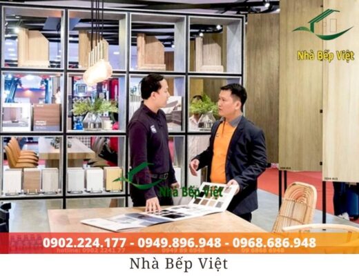 mẫu tủ bếp nhựa chữ l