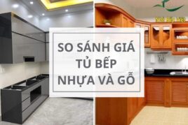 So Sánh Giá Tủ Bếp Nhựa Và Gỗ Cho Lựa Chọn Tốt Nhất Không Gian Bếp