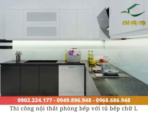 thi công nội thất nhà bếp