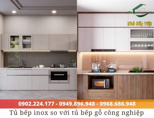 Tủ bếp inox có dễ bị trầy xước không?