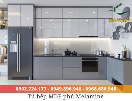 Tủ bếp MDF An Cường