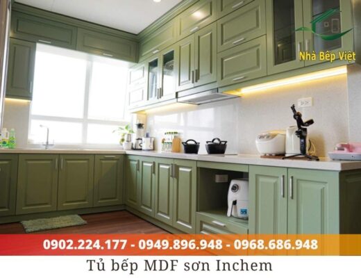 Tủ bếp MDF An Cường