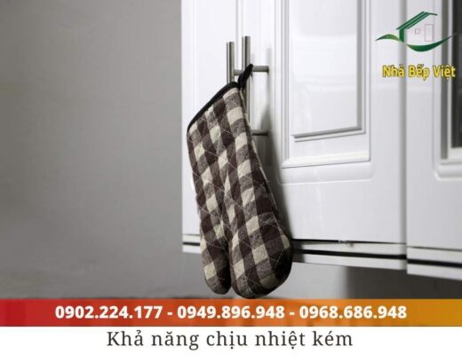 ưu nhược điểm của tủ bếp nhựa