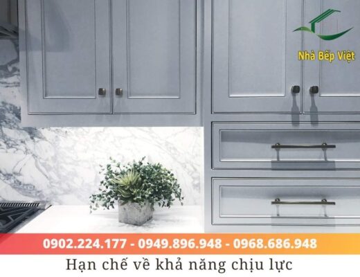 ưu nhược điểm của tủ bếp nhựa