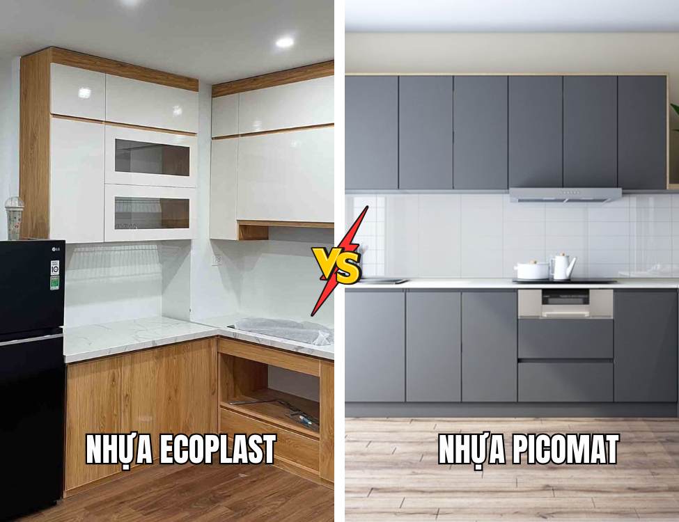 So sánh ưu và nhược điểm của nhựa Ecoplast và Picomat