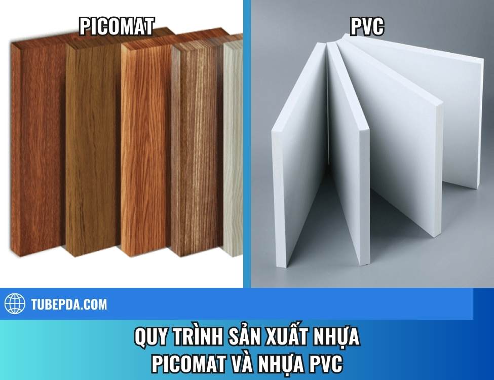 Quy trình sản xuất nhựa Picomat và nhựa PVC