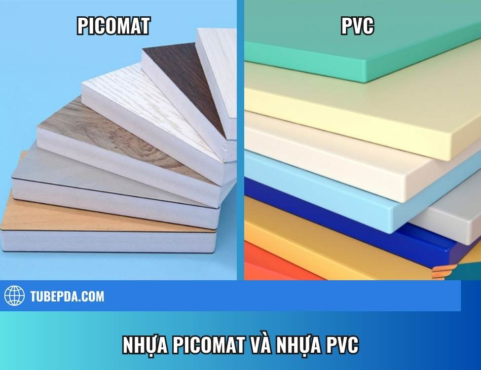 nhựa Picomat và nhựa PVC