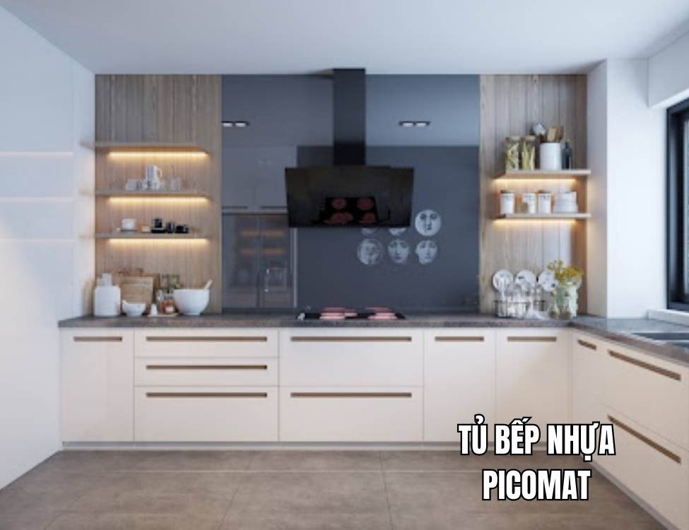 Khi nào nên chọn tủ bếp nhựa Picomat