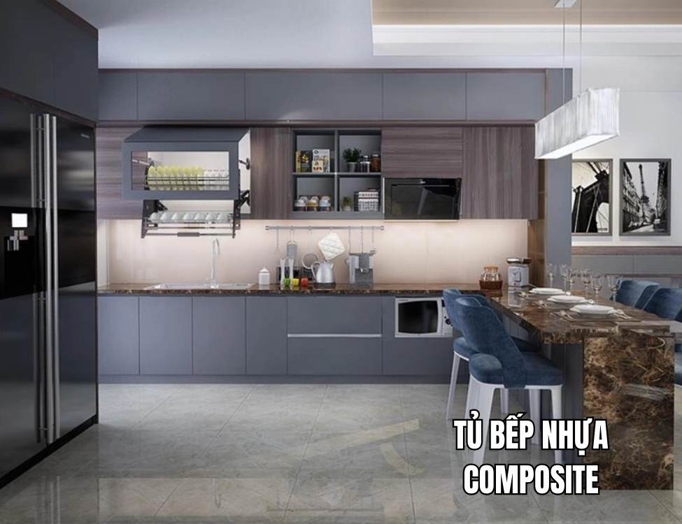 Khi nào nên chọn tủ bếp nhựa Composite