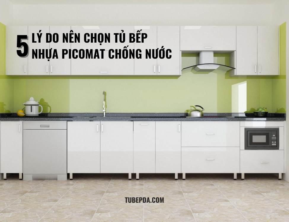 Tủ Bếp Nhựa Picomat Chống Nước