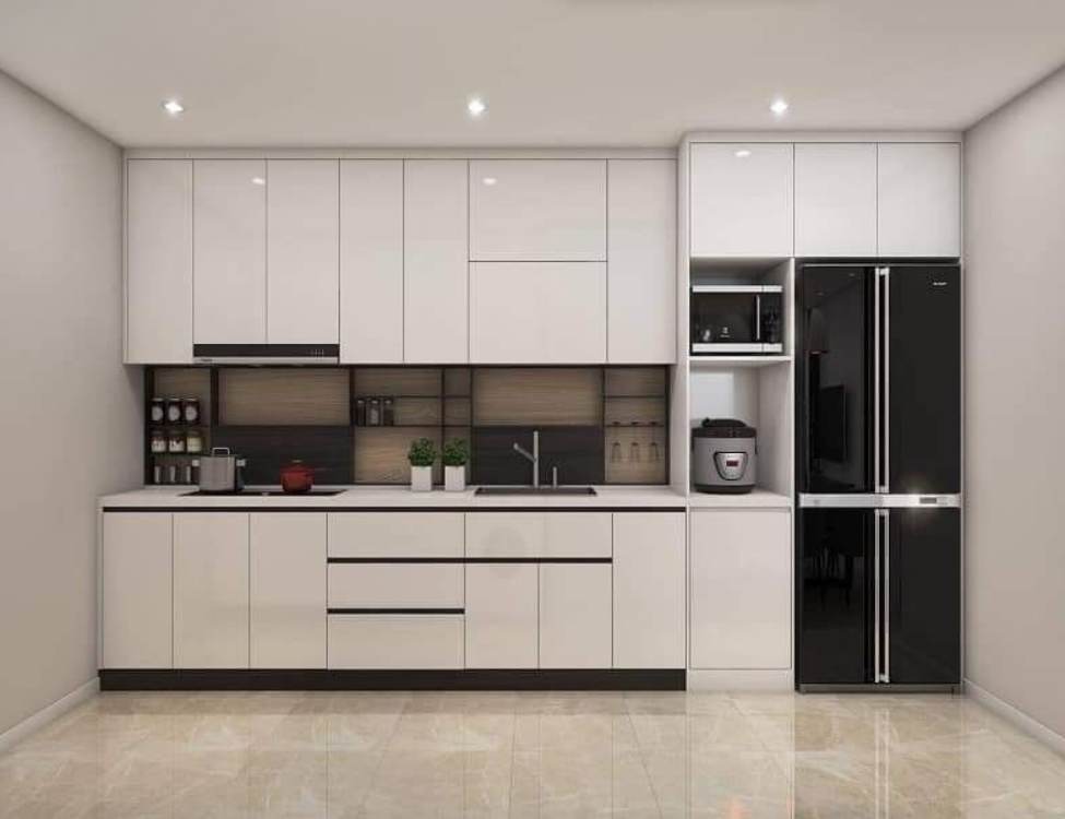 tủ bếp nhựa acrylic quận 7