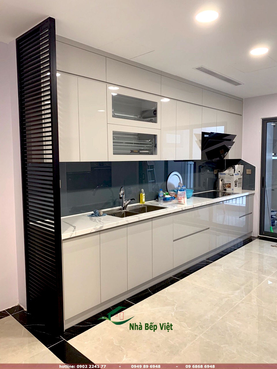 tủ bếp nhựa chữ i quận 4