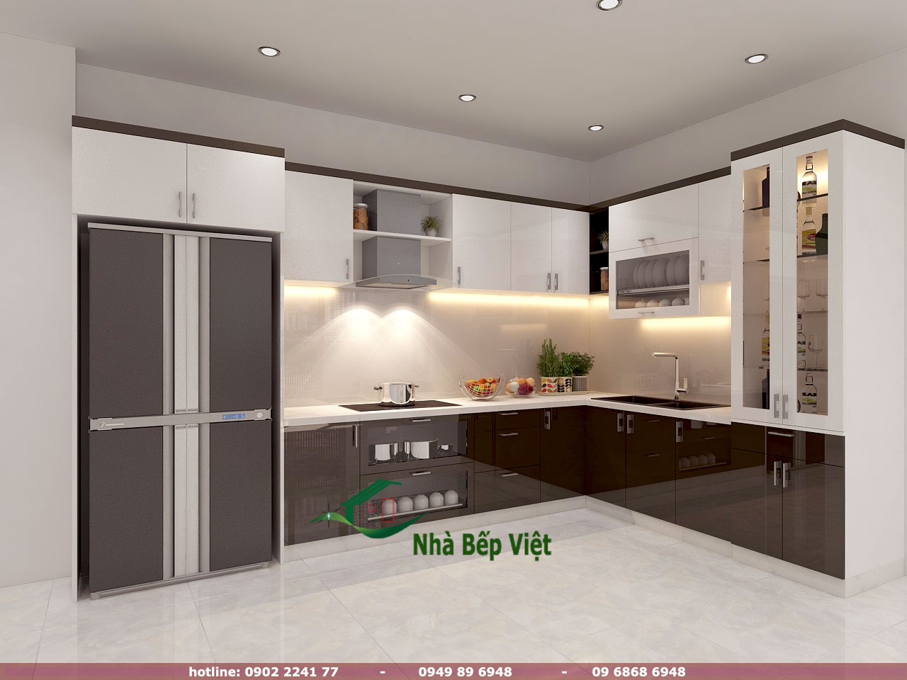 tủ bếp nhựa quận Bình Tân