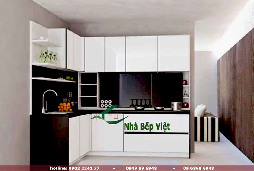 tủ bếp nhựa chữ L quận 7