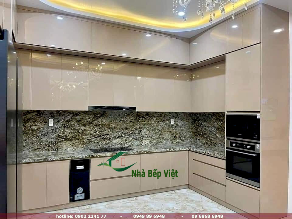 tủ bếp nhựa chữ L quận 7