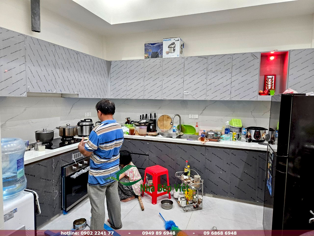 Dịch Vụ Thi Công Tủ Bếp Nhựa Tại Quận 4