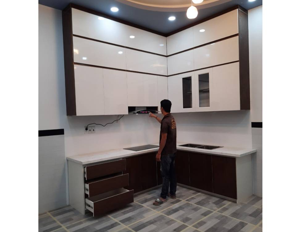tủ bếp nhựa