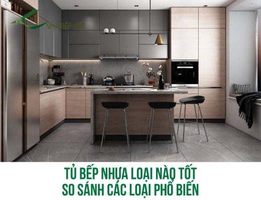 Tủ bếp nhựa loại nào tốt