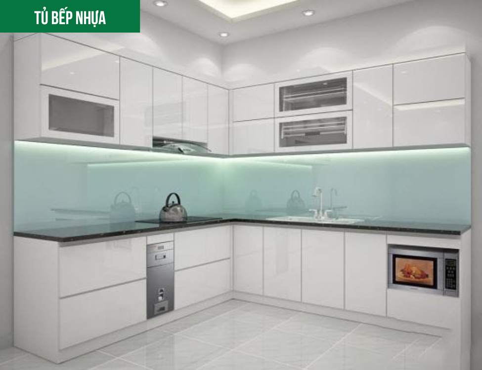 Tủ bếp nhựa: Đặc điểm, ưu và nhược điểm