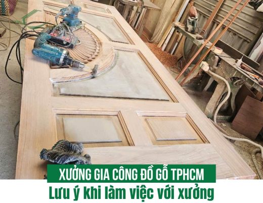 Lưu ý khi làm việc với xưởng gia công đồ gồ TPHCM