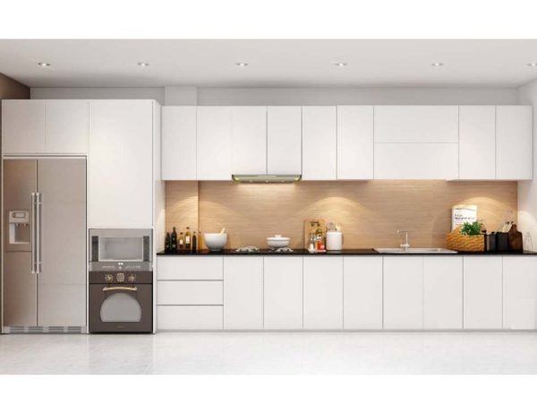 Tủ bếp HDF hiện đại mã HDF01