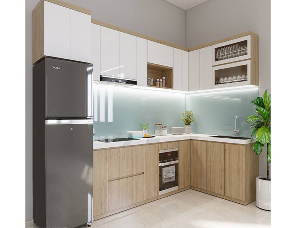 Bảng báo giá thi công tủ bếp gỗ HDF
