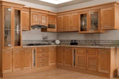 Bảng báo giá tủ bếp gỗ gõ đỏ giá bao nhiêu [Mới nhất]