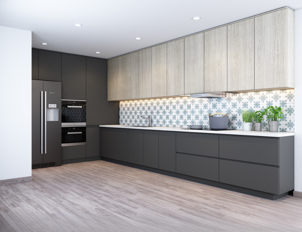 Nhựa Picomat + cánh phủ Laminate
