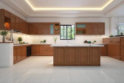 Cách nhận biết gỗ gõ đỏ thật khi đóng tủ bếp