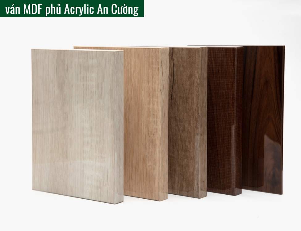 ván MDF phủ Acrylic An Cường